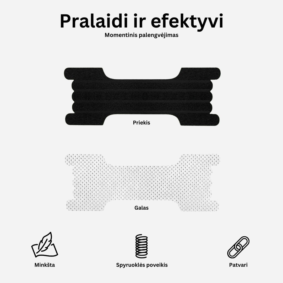 Nosies juostelės - breathy